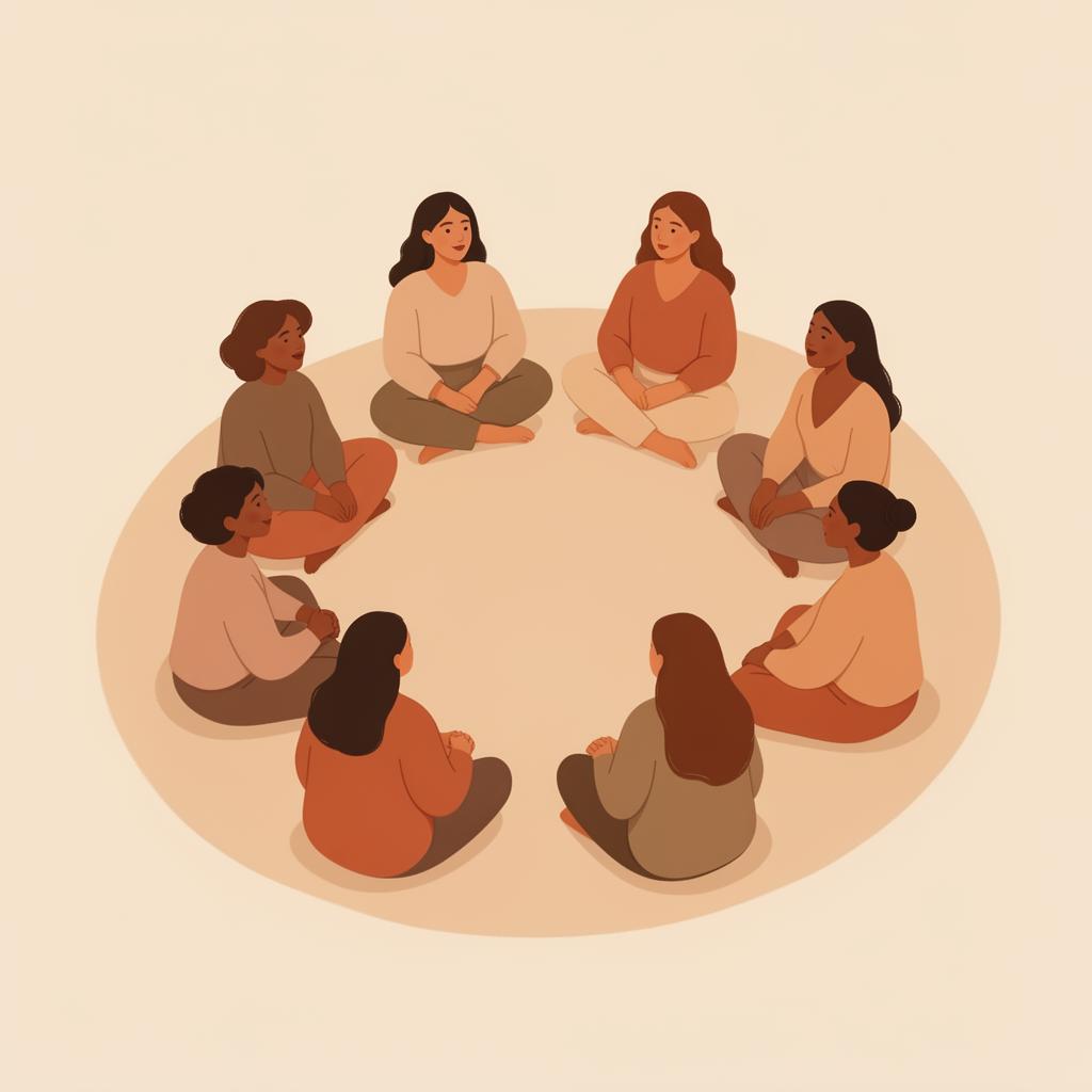 Mujeres en círculo